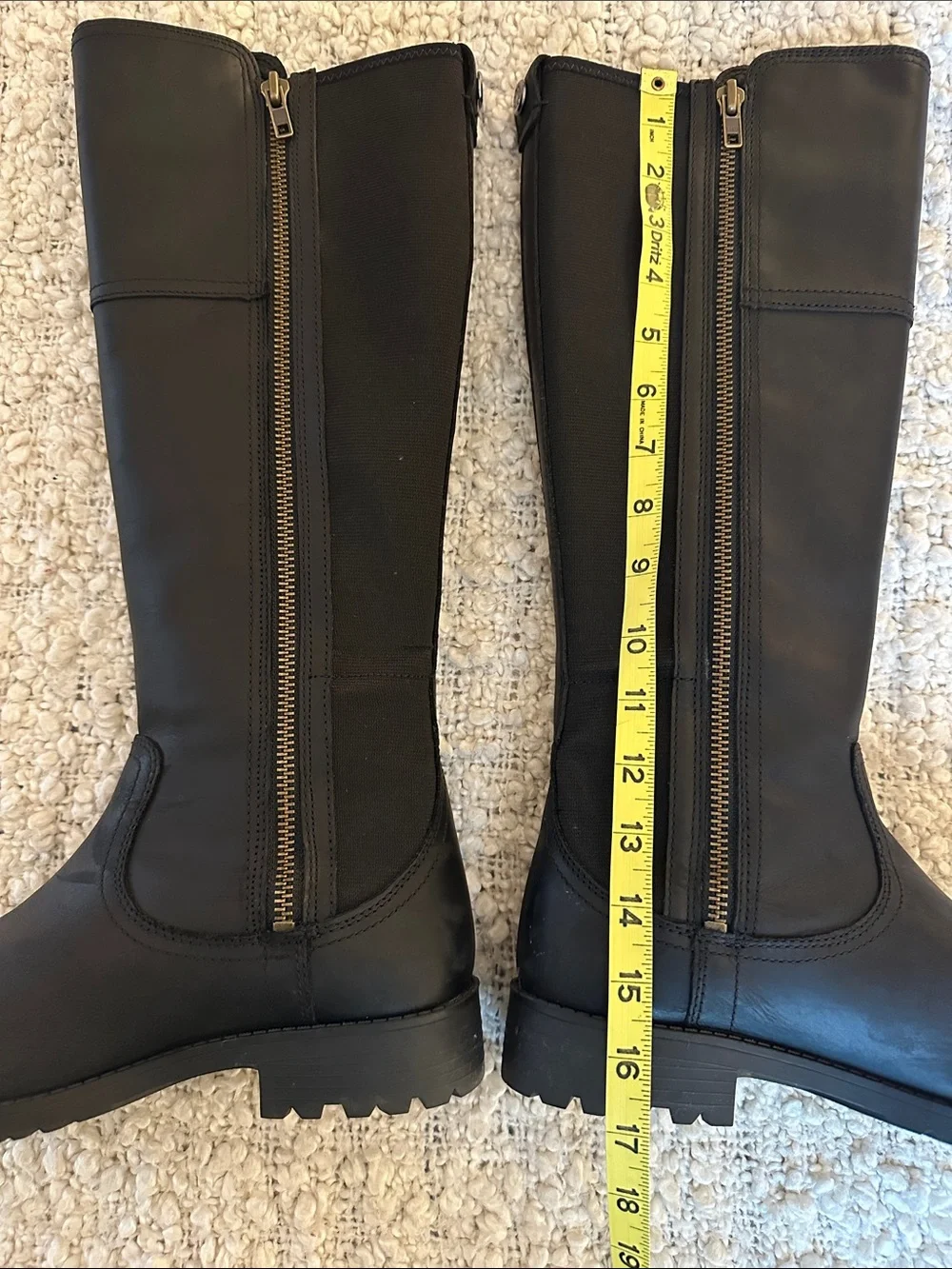 Ariat Black Waterproof Leather Knee High Riding Boots